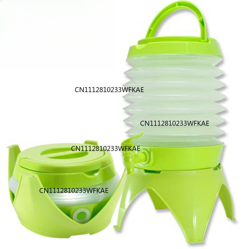 Camping Cooking And Drinking - Retractable folding bucket Outdoor camping drinking