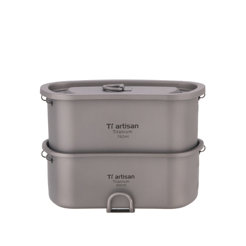 Camping Cooking Noodles - Titanium Cooking Set for Instant Noodle