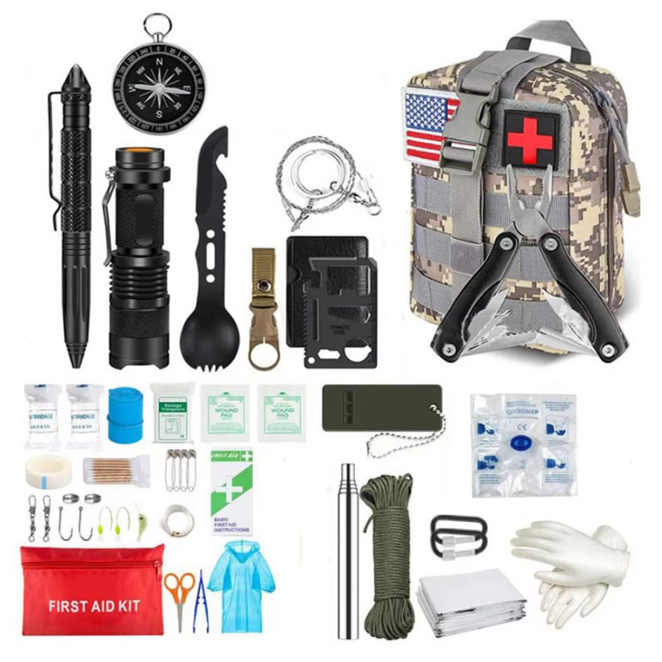 Survival First Aid Kit Surviva - огляд і ціна Camping Cooking Set With Bag