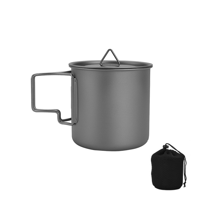Titanium Camping Mug with Fold - огляд і ціна Camping Cooking Set With Bag