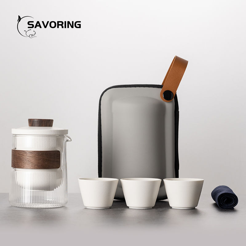 Simple Chinese Ceramic Tea Set - огляд і ціна Camping Cooking Utilities
