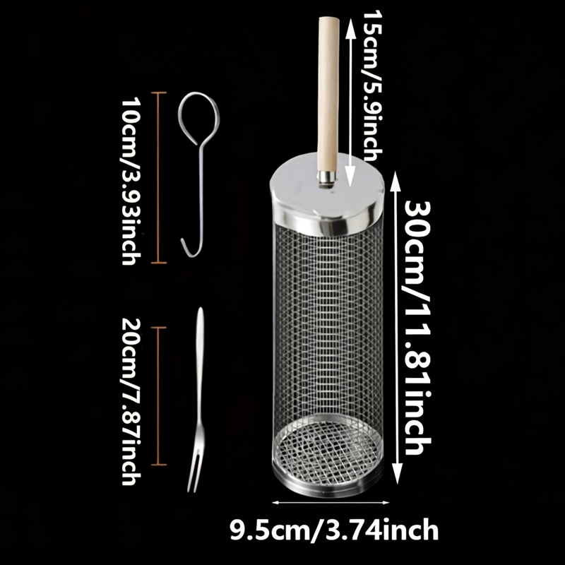 Food Grade Stainless Steel Rou - огляд і ціна Cooking Outdoor Camping
