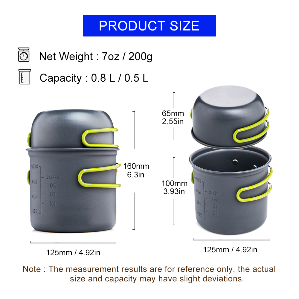 Widesea Camping Cooking Utensi - огляд і ціна Camping Cooking Set Jetboil