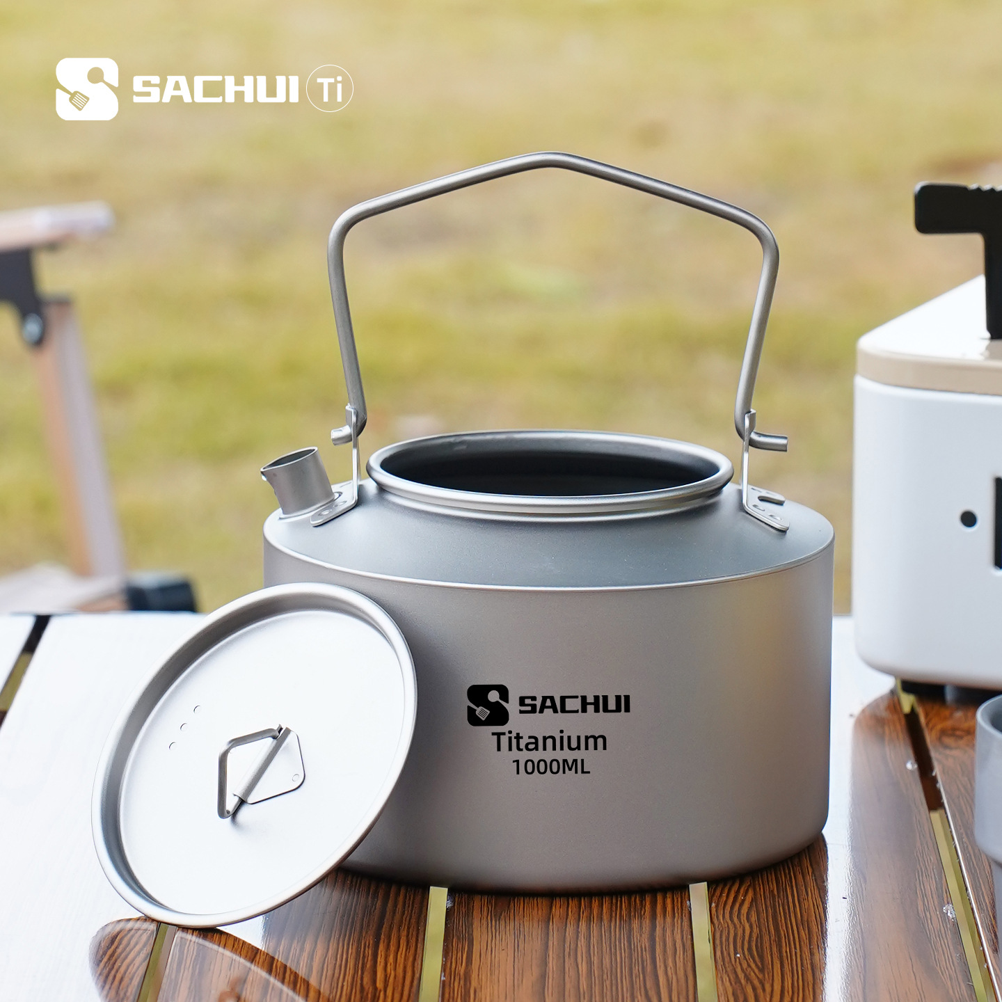 1000ML Pure Titanium Kettle Ou - огляд і ціна Camping Cooking Utilities