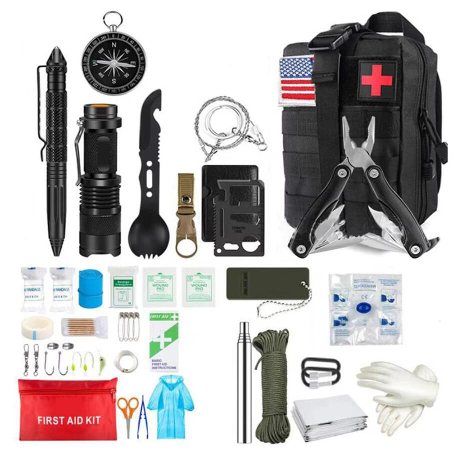 Survival First Aid Kit Surviva - огляд і ціна Camping Cooking Set With Bag
