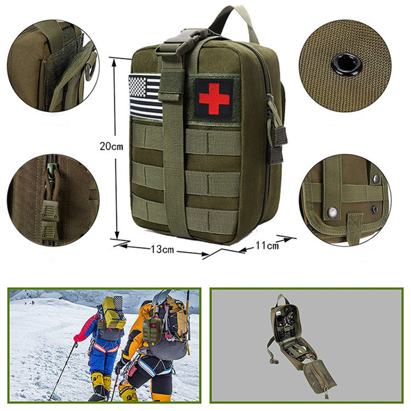 Survival First Aid Kit Surviva - огляд і ціна Camping Cooking Set With Bag
