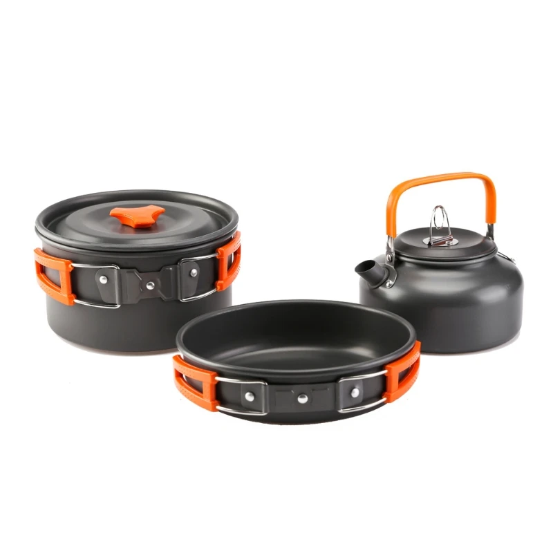 Outdoor Pot Pan Kettle Camping - огляд і ціна Camping Cooking Pot Stainless Steel