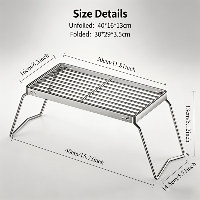 Portable Foldable Stainless Ca - огляд і ціна Camping Cooking Utilities