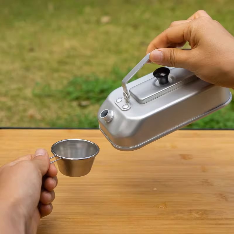Ultralight Portable Picnic Cam - огляд і ціна Camping Cooking Pot Stainless Steel
