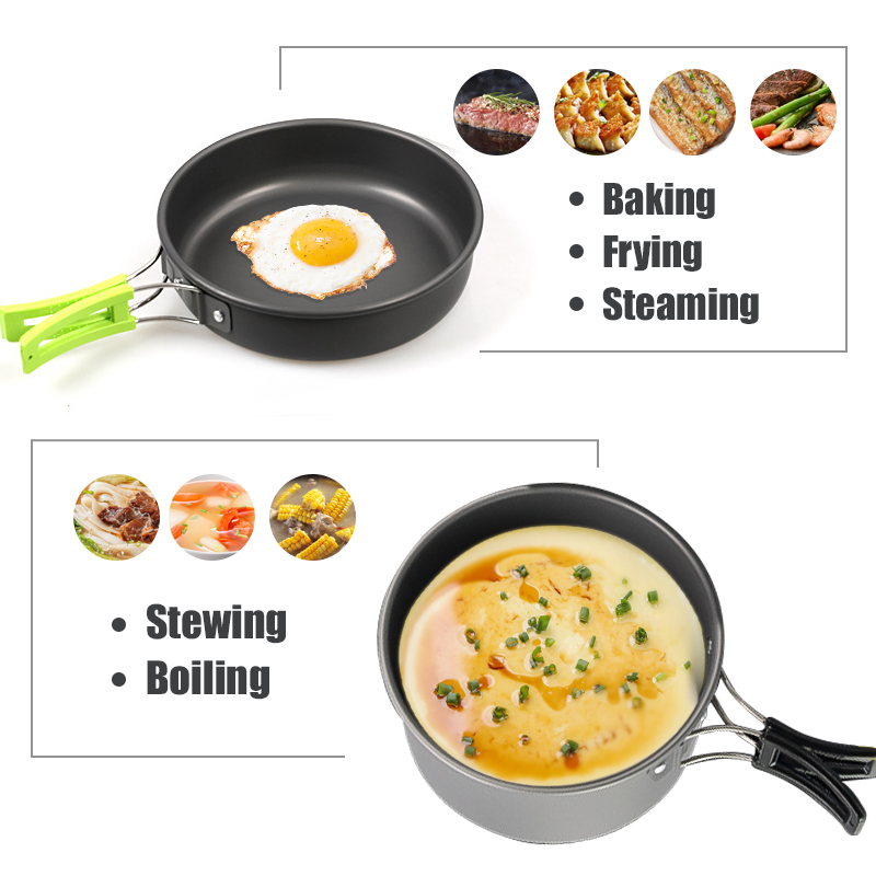 WESTTUNE Camping Cookware Kit  - огляд і ціна Camping Cooking Utilities