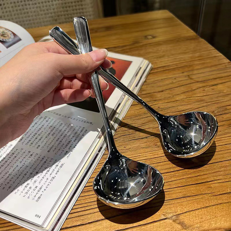 New 1PC Stainless Steel Spoon  - огляд і ціна Camping Cooking Noodles