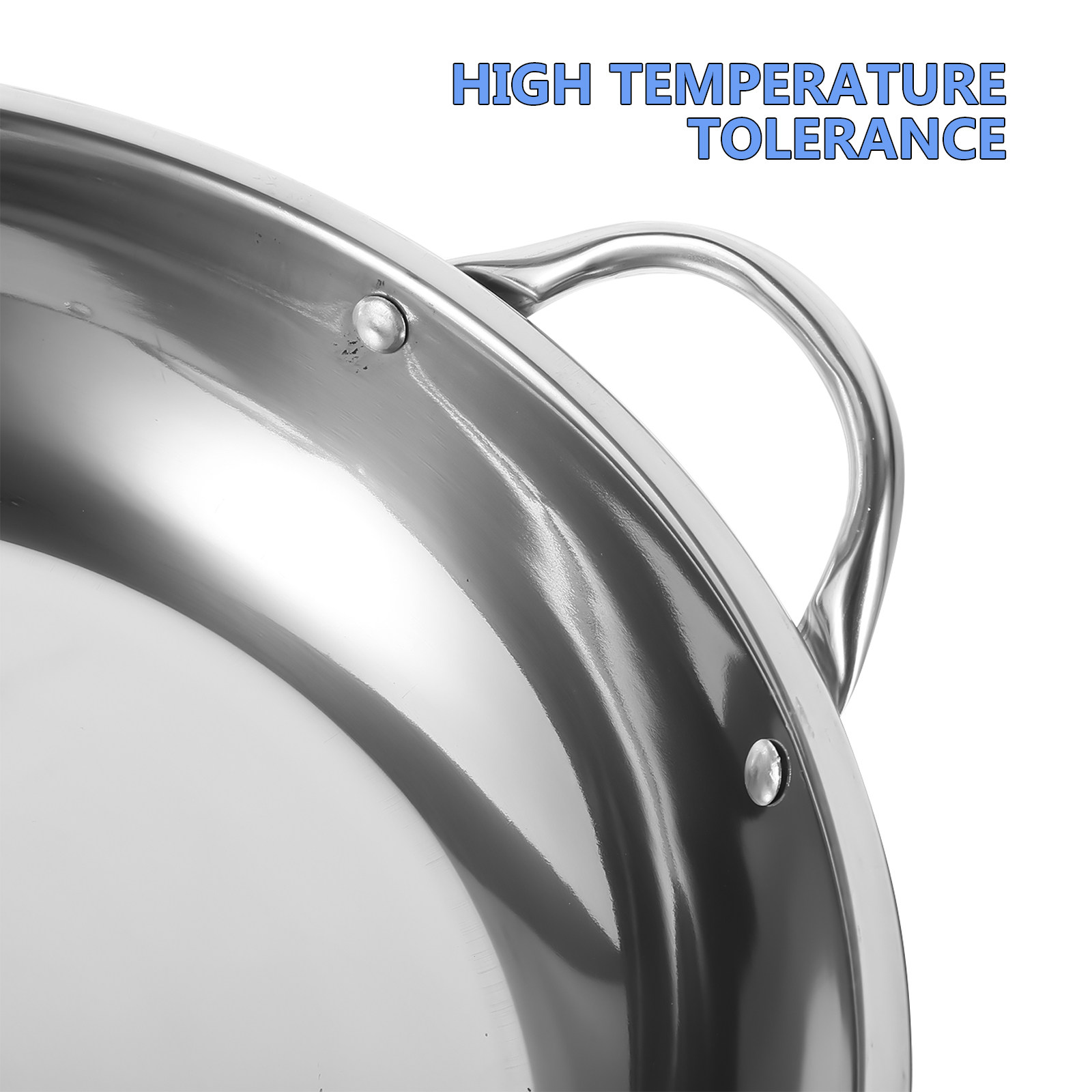 Double Handle Stainless Steel  - огляд і ціна Camping Cooking Pot Stainless Steel
