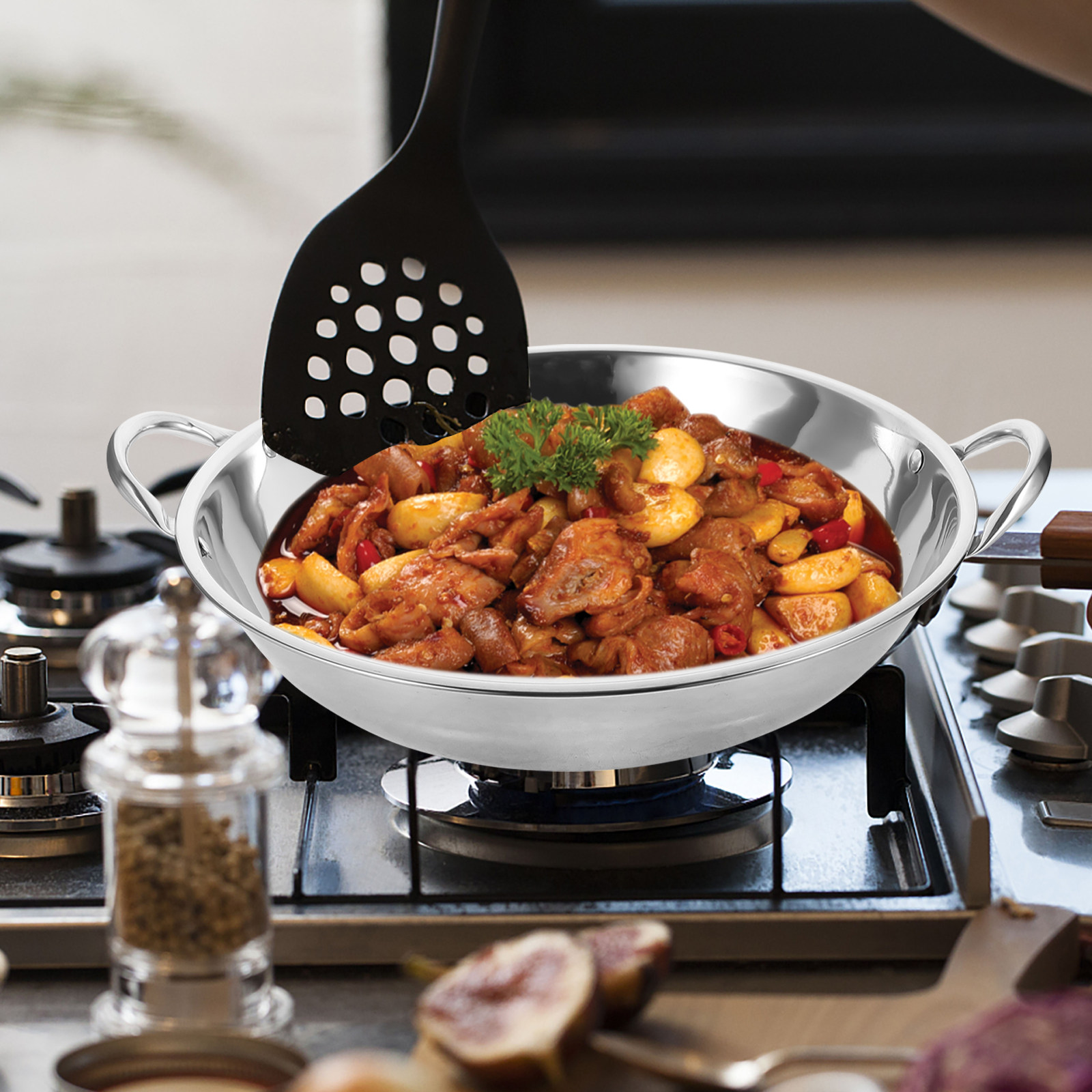 Double Handle Stainless Steel  - огляд і ціна Camping Cooking Pot Stainless Steel