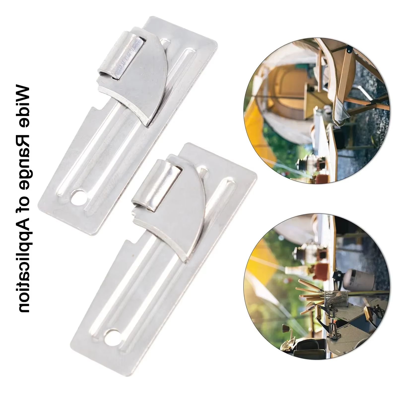 2pcs Stainless Steel Mini Fold - огляд і ціна Camping Cooking Utilities