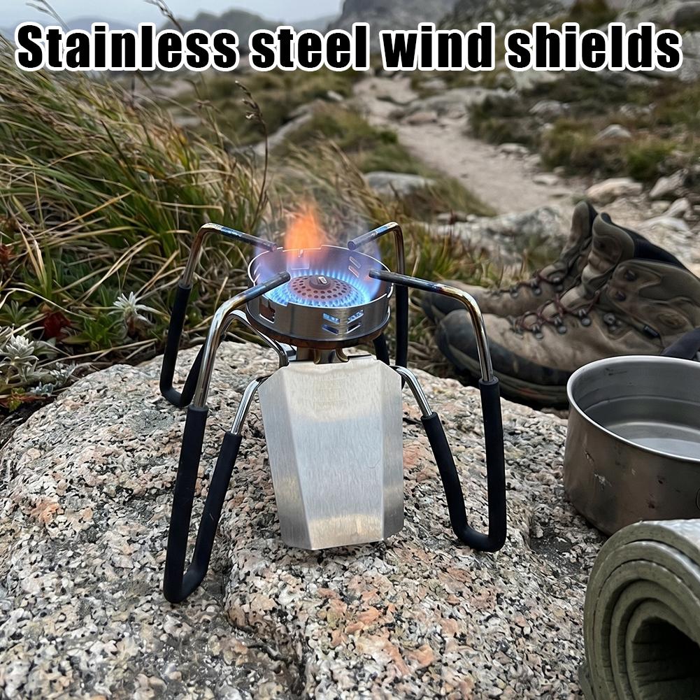304 Stainless Steel Stove Wind - огляд і ціна Camping Cooking Set With Bag