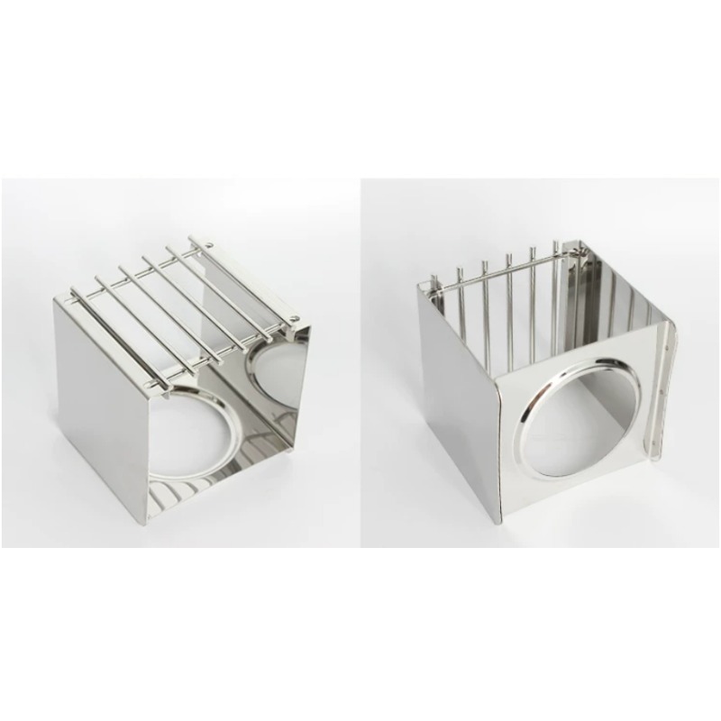 Stainless Steel Square Coffee  - огляд і ціна Camping Cooking Pot Stainless Steel