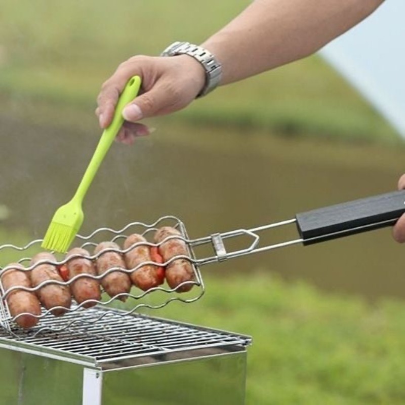 Portable Camping BBQ Grill Com - огляд і ціна Cooking Outdoor Camping