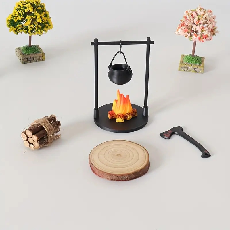 Mini Campfire Hanging Stove Po - огляд і ціна Camping Cooking Utilities